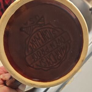 Handcrafted Brown Ceramic Mug